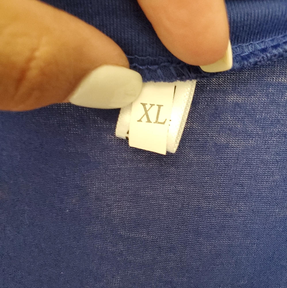 Basic blue tunic - Picture 2 of 2
